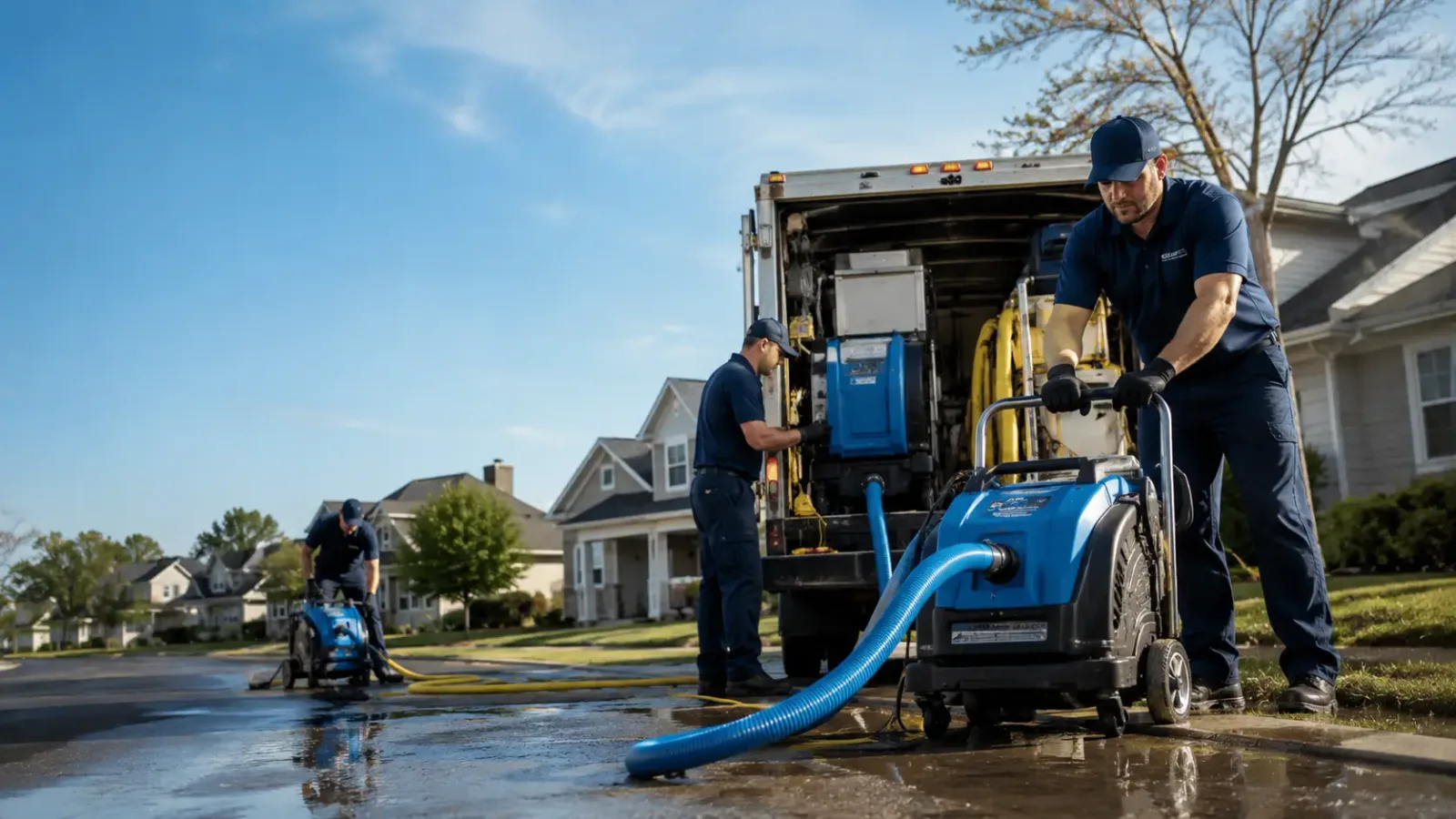 Flood Damage Cleanup in Haydenville, OH